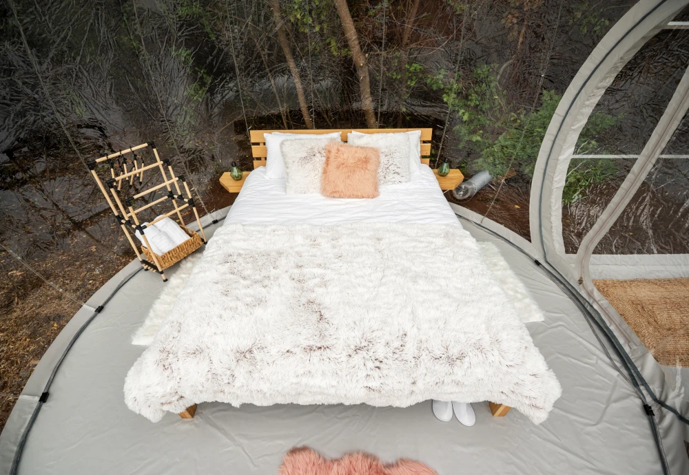 glamping bubble tent